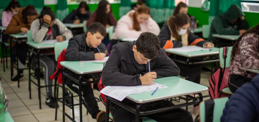 Mais de cinco mil estudantes participaram da Olimp&iacute;ada de Matem&aacute;tica na Rede Municipal de Ensino