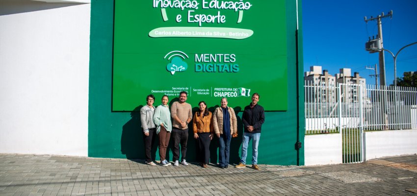 Centro Multiuso recebe visita t&eacute;cnica da Equipe da Secretaria de Educa&ccedil;&atilde;o de Xanxer&ecirc;