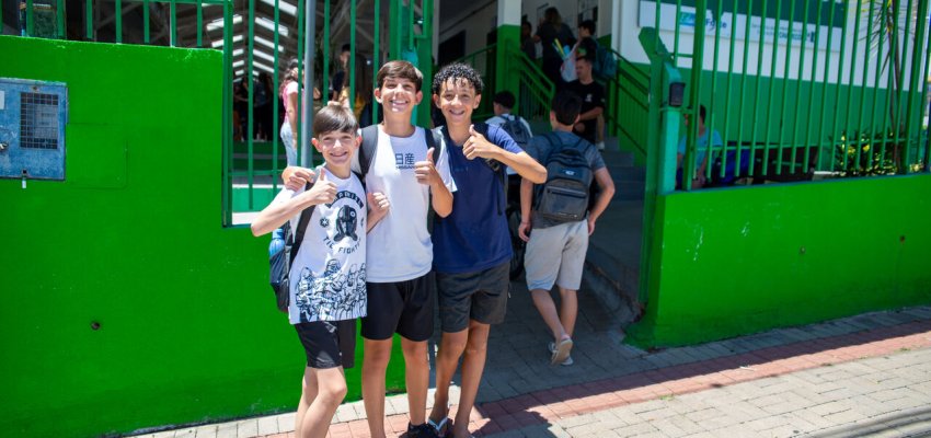 Estudantes da Rede Municipal de Chapec&oacute; retornam &agrave;s aulas