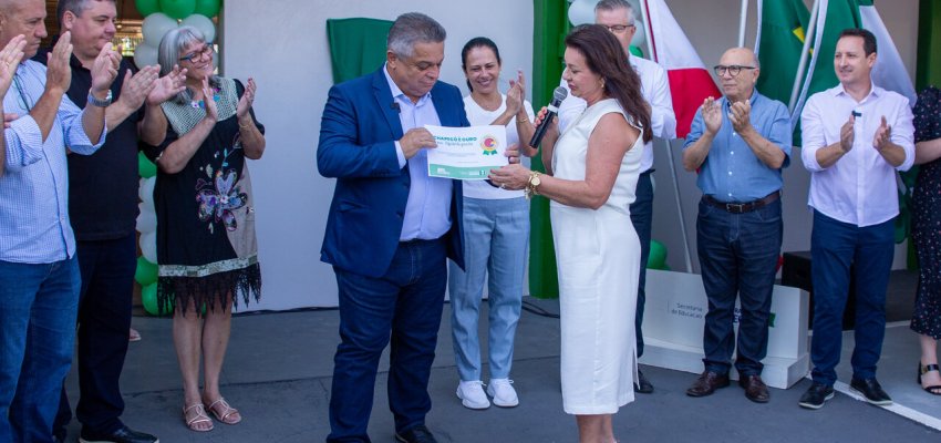 Chapec&oacute; &eacute; Ouro na alfabetiza&ccedil;&atilde;o