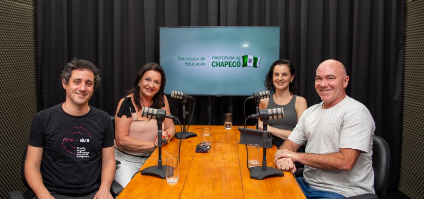 Podcast sobre Pensamento Computacional é realizado pela Secretaria de Educação