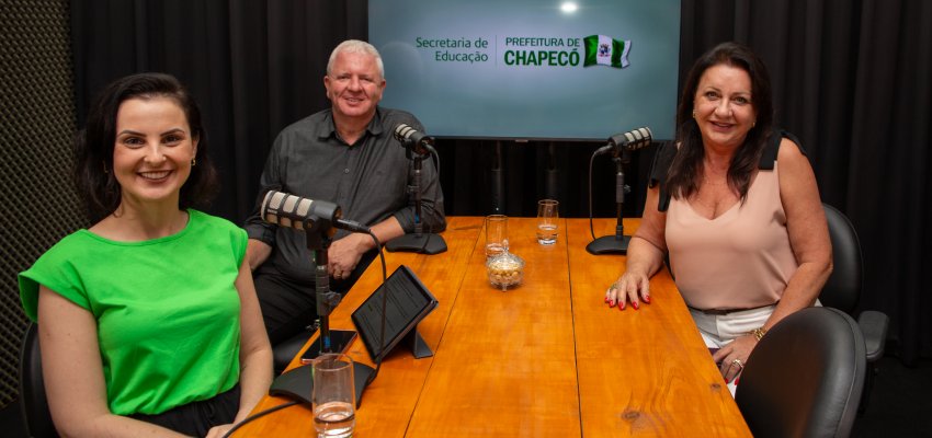 Seguran&ccedil;a nas escolas &eacute; tema de debate em Podcast da Secretaria de Educa&ccedil;&atilde;o