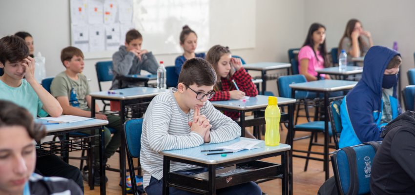 Estudantes da Rede Municipal participam da segunda fase da Olimp&iacute;ada Brasileira de Matem&aacute;tica