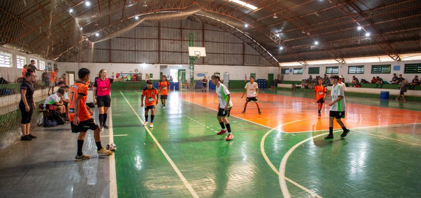 Estudantes da Rede Municipal participam de competições nos JESC