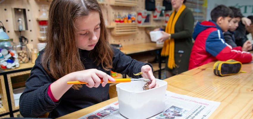 Estudantes da EBM Sereno Soprana aprendem hist&oacute;ria e cultura eg&iacute;pcia por meio da arte