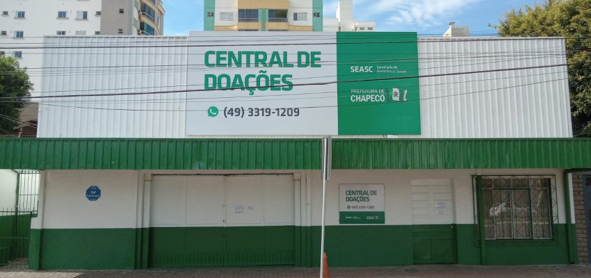 Central de doa&ccedil;&otilde;es volta as atividades em fevereiro