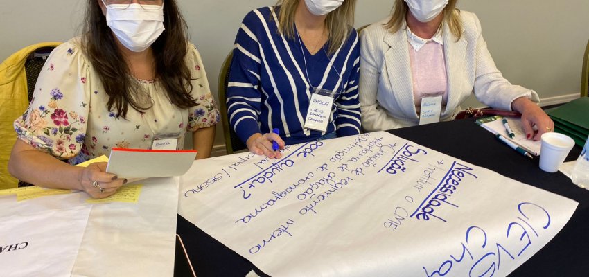Equipe da Sa&uacute;de de Chapec&oacute; participou de reuni&atilde;o em Florian&oacute;polis