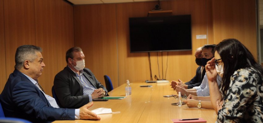 Prefeito de Chapecó tem audiência na Embrapa