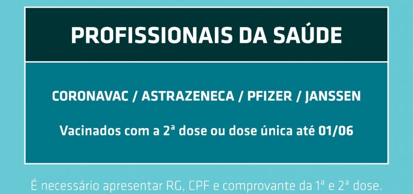 Vacina contra a Covid tem novos agendamentos de segunda dose e reforço