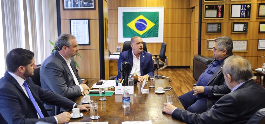 Prefeito de Chapecó tem audiência com ministro Onyx Lorenzoni
