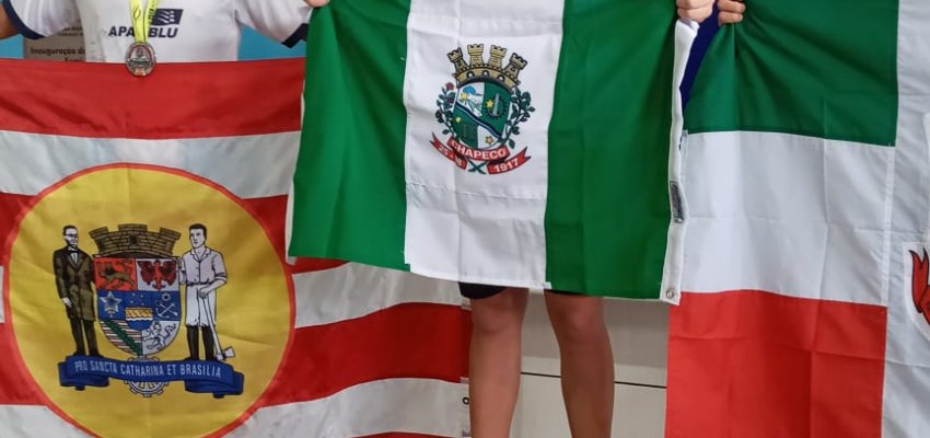 Natação conquista várias medalhas nos Joguinhos