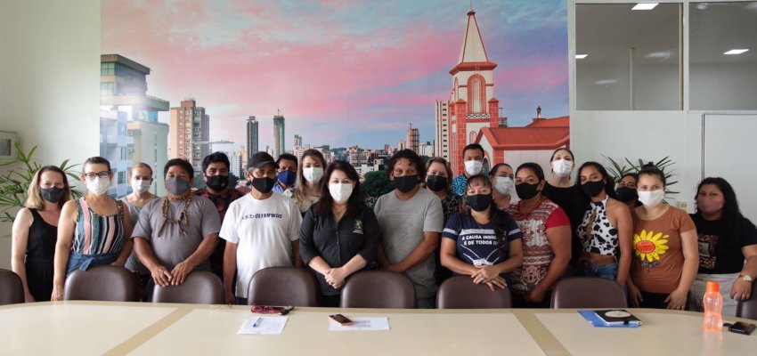 Profissionais indígenas tomam posse na Prefeitura
