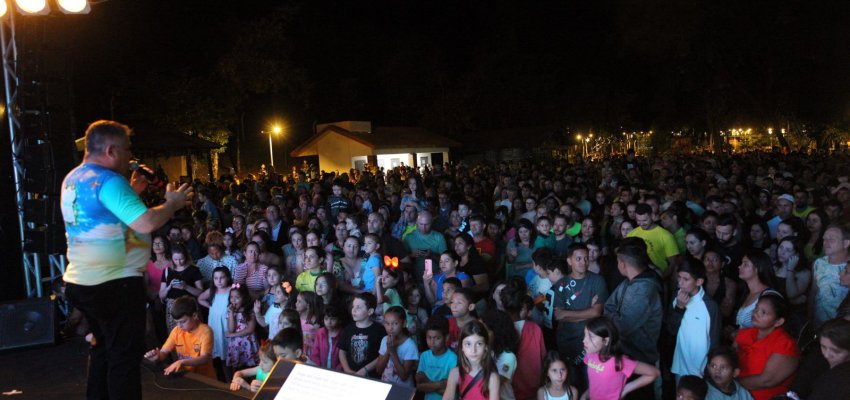 Inaugurada iluminação e decoração do Ecoparque