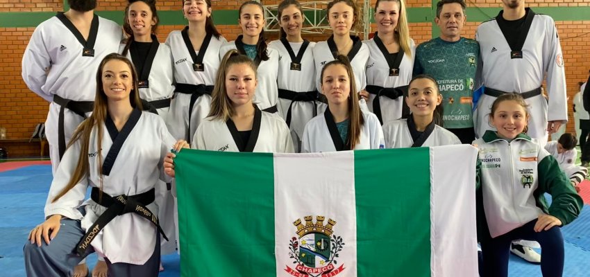 Tem atletas de  Chapec&oacute; na Sele&ccedil;&atilde;o Catarinense de Taekwondo 