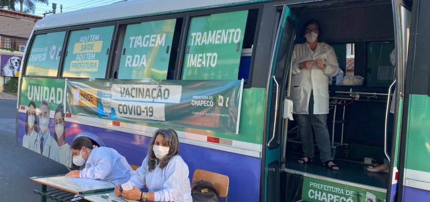 Saúde divulga cronograma do Vacimóvel