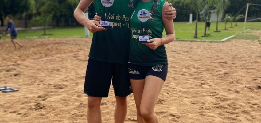 V&ocirc;lei de praia conquista bronze em S&atilde;o Carlos