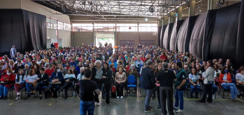 Palestra sobre motiva&ccedil;&atilde;o e empreendedorismo na Cidade do Idoso