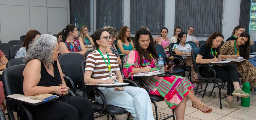 Encontro promove di&aacute;logo sobre a Matem&aacute;tica na Educa&ccedil;&atilde;o Infantil