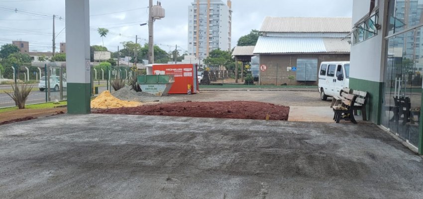 Recep&ccedil;&atilde;o da UPA est&aacute; sendo ampliada para dar mais conforto aos pacientes