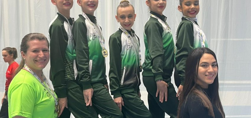 Chapec&oacute; &eacute; Ouro na Gin&aacute;stica R&iacute;tmica