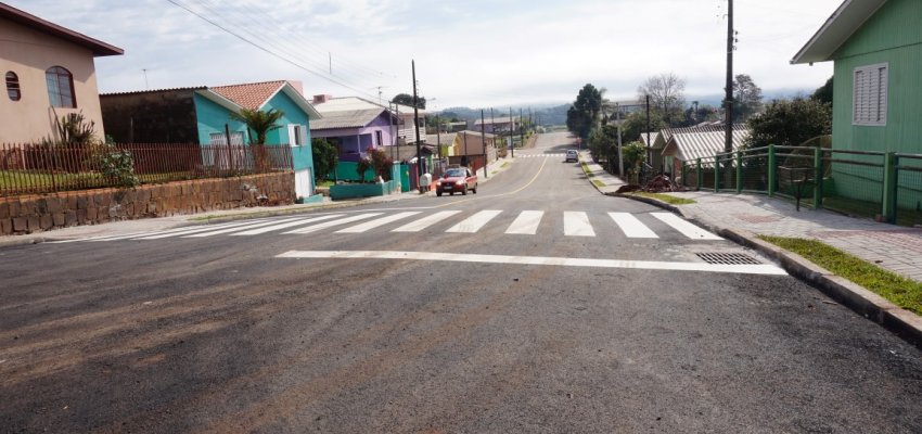 Ruas do Bairro Belvedere s&atilde;o asfaltadas