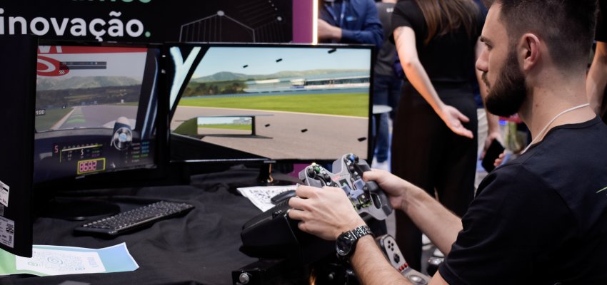 Novo espa&ccedil;o da Efapi destinado &agrave; tecnologia encanta visitantes