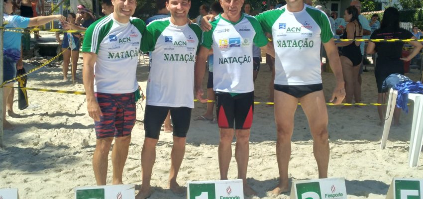 Nata&ccedil;&atilde;o de Chapec&oacute; conquista tr&ecirc;s medalhas no Circuito de Maratonas Aqu&aacute;ticas