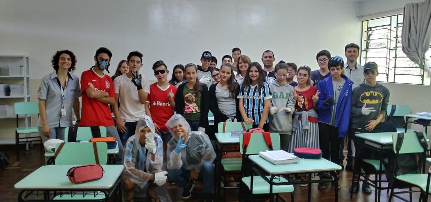 Ação de Educação em Saúde e Segurança do Trabalho é realizada em Escolas Rurais