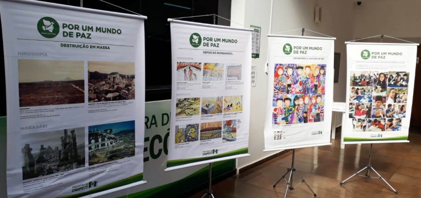 Agosto reforça ações pela Paz em Chapecó e em todo Mundo