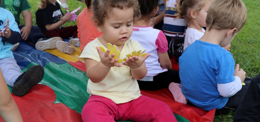 Projeto estimula os vínculos afetivos entre as crianças e favorece a socialização