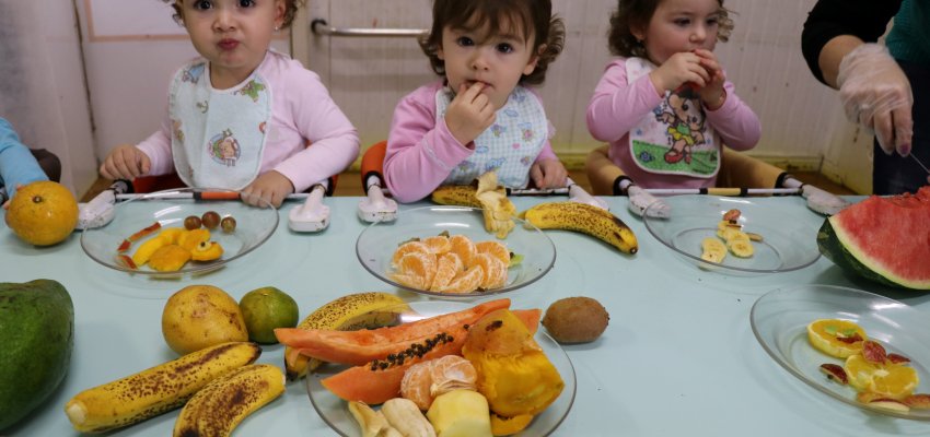 CEIM discute alimentação saudável com os pequenos 