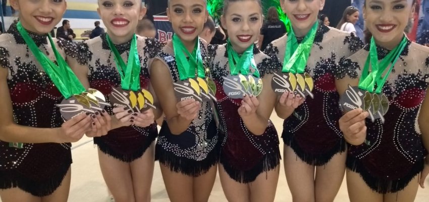 Gin&aacute;stica R&iacute;tmica de Chapec&oacute; disputar&aacute; Brasileiro em Sergipe