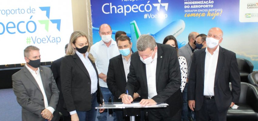 Voe Xap anuncia novas rotas e investimentos de R$ 30 milhões no Aeroporto Serafim Enoss Bertaso