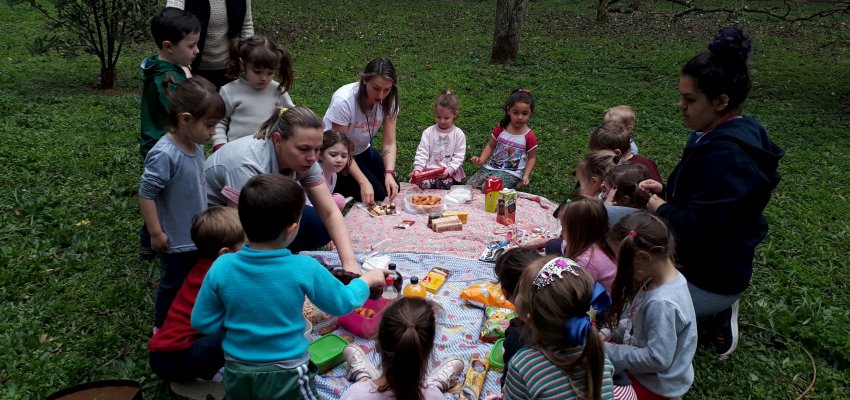 CEIM Pequeno Pr&iacute;ncipe realiza aula no Ecoparque
