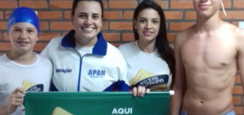 Nadadores do Atleta do Futuro ascendem &agrave; equipe de rendimento 