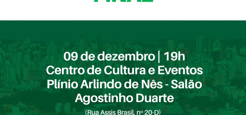 Audi&ecirc;ncia final da revis&atilde;o do Plano Diretor &eacute; transferida para segunda-feira