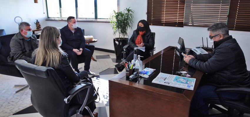 Prefeito recebe presidente da AMA-Oeste