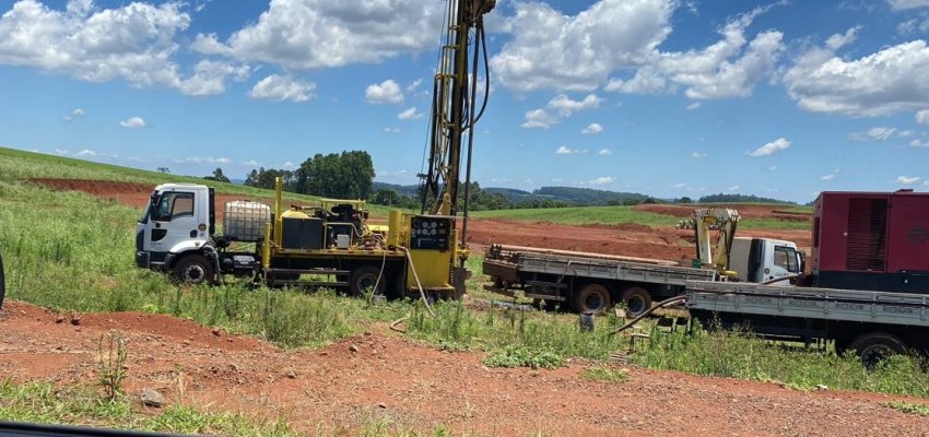 Terraplenagem do Autódromo de Chapecó realizadas em 58%