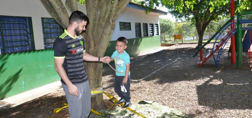 Alunos de Chapec&oacute; praticam e aprendem sobre Esportes radicais