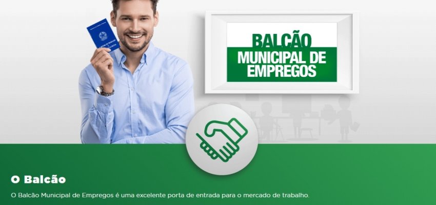 Balc&atilde;o de Empregos on-line facilita a busca por vagas no mercado de trabalho