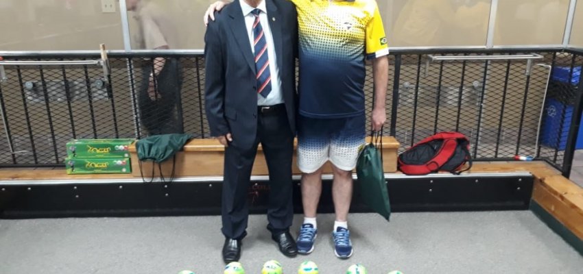 Com t&eacute;cnico de Chapec&oacute;, bocha do Brasil fica vice nos EUA