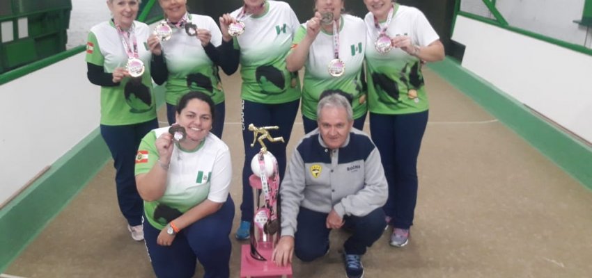 Bocha feminina conquista Título Nacional