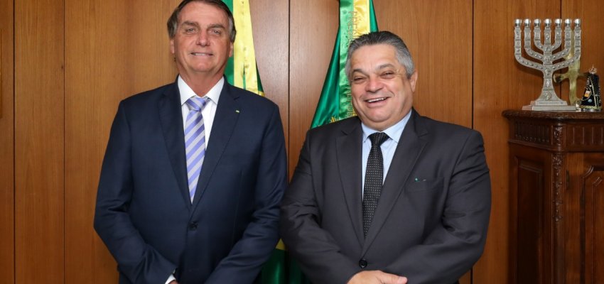 Prefeito de Chapecó é recebido pelo Presidente