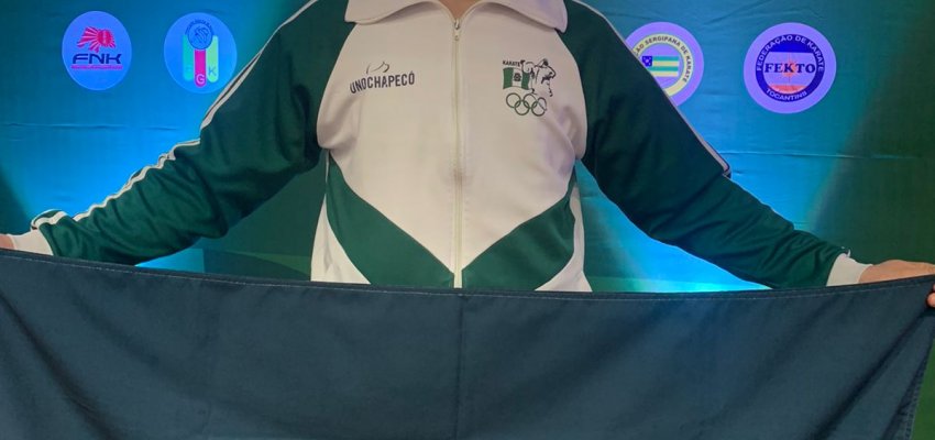 Karateca de Chapec&oacute; vai disputar os Jogos Universit&aacute;rios Brasileiros