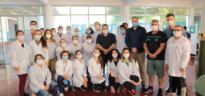 Centro Estratégico de Vacinação vai mudar para a reitoria da UFFS