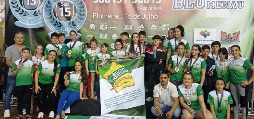 Chapec&oacute; conquista 23 medalhas no estadual de Jud&ocirc;