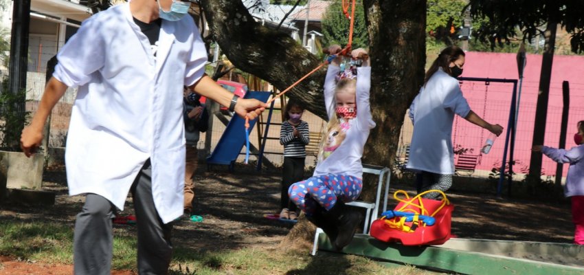 Dia de interação com a natureza movimenta o Ceim Esplanada 