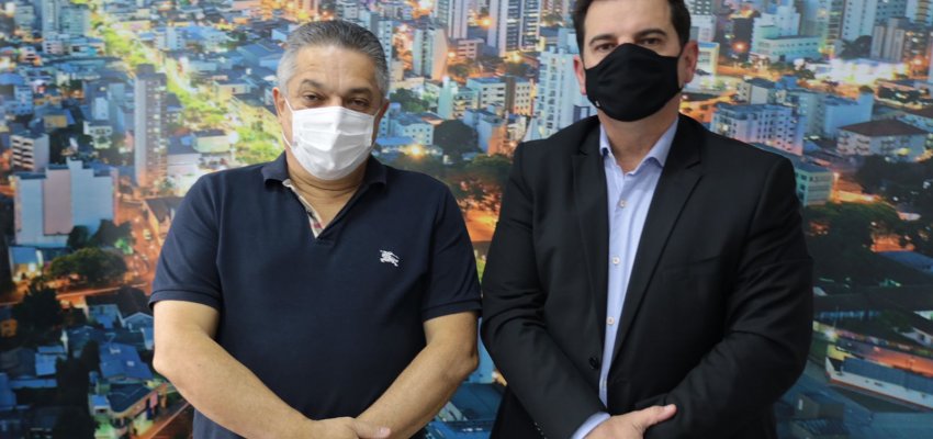 Novo Diretor de Pol&iacute;cia da Fronteira trata de parcerias com Prefeito de Chapec&oacute;