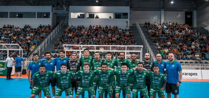 Chape Futsal vive expectativa da estreia em casa na S&eacute;rie Ouro