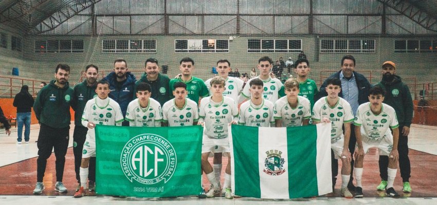 Prefeitura de Chapec&oacute;/Chapecoense Futsal/Unoesc chega &agrave; 10&ordf; vit&oacute;ria na base em 2024